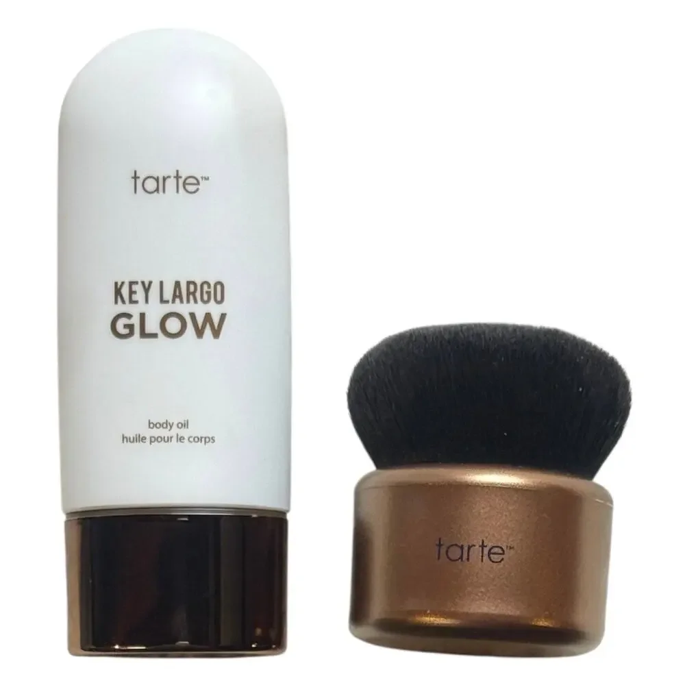 TARTE Key Largo Glow Bronzing Drops Sun-kissed Contour 2.54 oz with Brush - Picture 3 of 7